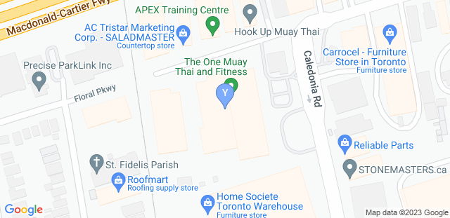 Map to York Martial Arts Academy
